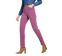 Amber Ladies Comfort Fit Stretch Cord Jeans with Elasticated Waist | Women's Flexible Fit Cotton-Rich Trousers, Expandable Comfort Fit Waistband in Classic Jean Style