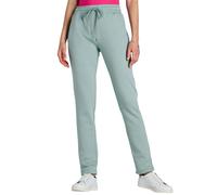 Amber Ladies Cosy Brushed Back Jog Pants Elasticated Waist with Drawcord Soft Green 16-18 Short
