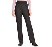 Amber Ladies Thermal Lined Pull On Jersey Trousers, Super Soft Fleece Lined Warm Winter Pants with Stretch Waist, Comfortable Everyday Women’s TrousersSizes 10-62 Black 22 Extra Short