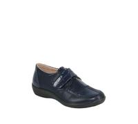 Amber Ladies Wide EE Fit Touch Fasten Cushioned Insole Shoes | Adjustable Easy Close Fastening Comfortable Footwear