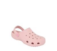 Amber Ladies Wide Fit Eva Lightweight Clog Shoe with Secure Heel Strap for Stability Ventilated Ports for Breathability Water-Friendly Design for Summer Comfort Pink 6