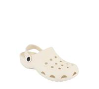 Amber Women's Wide Fit Eva Lightweight Clog Shoe with Secure Heel Strap for in Off-White | Size: 8 Amber Off-White 8