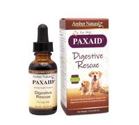 AMBER NATURALZ Paxaid Digestive Rescue Herbal Supplement for Dogs and Puppies | Canine Herbal Supplement for Occasional Digestive Upset Support | 1 Fluid Ounce Glass Bottle | Manufactured in The USA