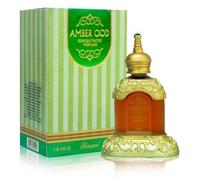 Amber Oud Halal Attar By Rasasi Perfume Oil 14ml - Oud/Rose/Musk100%Original