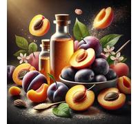Amber Plum - Plum-Apricot Flavor Concentrate - Vegan - Sasami - 100ml