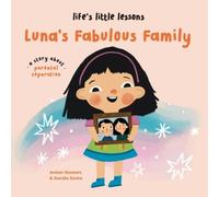 Amber Stewart Life's Little Lessons: Luna's Fabulous Family Hardback Book in White Amber Stewart White