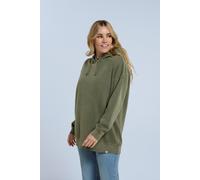 'Amber' Stylish Cotton Hoodie Soft Relaxed Fit Lightweight Sweatshirt Animal Khaki 6