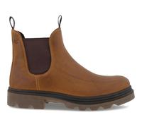 (Amber, UK 9.5-10 / EU 44) Ecco Grainer Mens Water Repellent Pull On Chelsea Ankle Boots