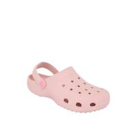 Wide Fit Eva Lightweight Clog Shoe with Secure Heel Strap for Amber Pink 3