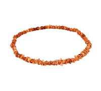 AMBERAGE Natural Baltic Amber Necklace for Women - Hand Made from Raw/Certified Baltic Amber Beads(2 Sizes)