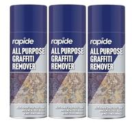AMBERLINNEN LTD 3 X 250ML GRAFFITI REMOVER SPRAY REMOVE STICKY METAL PAINT CANS PEN CHEWING GUM