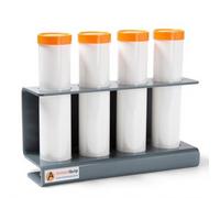 Amberquip Storage holder for Grease Cartridge up to 55mm diameter. Ideal for Workshop Wall Mount or van racking. 100% RUSTPROOF