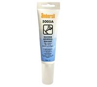 Ambersil 31644-AB 5005A Silicone Adhesive Sealant Clear 75ml