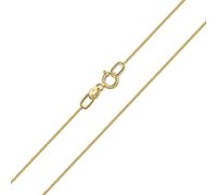 Amberta Allure Women 9 Ct Yellow Gold Chain Necklace