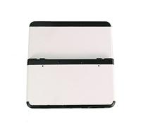 Ambertown for Nintendo New 3DS 2015 Version Front Back Faceplate Plates Upper & Back Battery Housing Shell Case Cover (White)