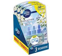 Ambi Pur 3Volution Air Freshener, Refill for Electric Diffuser, Lenor Spring Awakening Fragrance, 3 Pieces