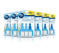 Ambi Pur 3Volution Cotton Fresh Home Plug in Air Freshener, Pack of 6 Refills