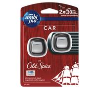 Ambi Pur Car Old Spice Car Air Freshener Starter Kit, 2 Piece