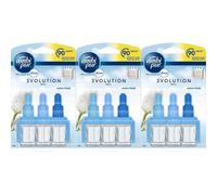 Ambi Pur Febreze 3Volution Air Freshener Plug-In Refill, Cotton Fresh, 20Ml (Pack Of 3)