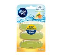 Ambi Pur Lemon & Mandarin WC Block Refill - 3 pcs