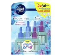 Ambi Pur Spring Awakening Room Freshener, 2 Refills for Electric Diffuser, Odour Eliminator, Safe to Use in Any Room, Lasting up to 6 Months of Fragrance