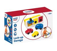 Ambi Toys, Lock-Up GarAge, Colour Matching Toy, Ages 1 Year Plus
