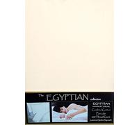 Ambiance Bolster Pillow Case White, 200 Thread Count, 100% Egyptian Cotton, Superior Hotel Quality (20" x 54" / to Fit A Double Bed Bolster Pillow)