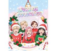 Ambiance hivernale cosy K-pop: Vibes K-pop cosy : givre & néon - +81 pages de coloriage