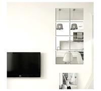 Ambiance-Live J-JM225M Mirror Stickers, Vinyl, 20 x 20 cm