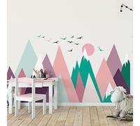 Ambiance Sticker Anielka Children's Wall Sticker Baby Room Decoration - Giant Adhesive Wall Sticker - H120 x L180 cm