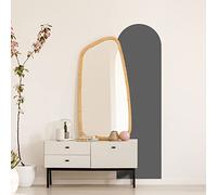 Ambiance Sticker Arche Living Room Sticker Modern and Simple Art | Large Bohemian Wallpaper for Living Room and Bedroom Decoration | W58 x H200 cm - Dark Grey