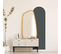Ambiance Sticker Arche Living Room Sticker Modern and Simple Art | Large Bohemian Wallpaper for Living Room and Bedroom Decoration | W58 x H140 cm - Storm Grey