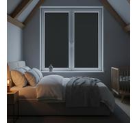 Ambiance Sticker Black Blackout Window Adhesive Roll - Anti-Static Static Anti-UV Window Film - H45 cm x L2 m