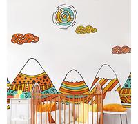 Ambiance Sticker Children's Wall Sticker for Baby Room Decoration - Giant Adhesive Wall Sticker | Ashoka - H70 x L105 cm