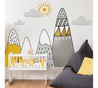 Ambiance Sticker Children's Wall Sticker for Baby Room Decoration - Giant Adhesive Wall Sticker | Atika - H120 x L180 cm
