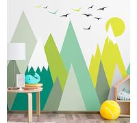Ambiance Sticker Children's Wall Sticker for Baby Room Decoration - Giant Adhesive Wall Sticker | Lincika - H90 x L135 cm