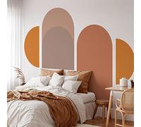 Ambiance Sticker Non-Woven Wallpaper Giant Frescoes Pre-Pasted Arch Africani Decorative Label Height 125 x Length 60 cm