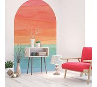 Ambiance Sticker Non-Woven Wallpaper Pre-Glued Giant Wall Mural Rainbow Arch Decorative Adhesive 200 x 120 cm