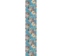Ambiance Sticker Non-Woven Wallpaper Pre-Glued Magnolia Flowers Decorative Adhesive - 1 Roll H300 x W60 cm