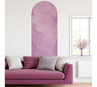 Ambiance Sticker Non-Woven Wallpaper Pre-Pasted Giant Frescoes - Rose Arch Watercolours - Decorative Sticker - 140 x 45 cm