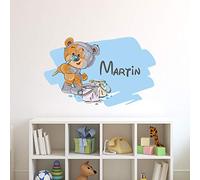 Ambiance Sticker Personalised Stickers with First Names, Vinyl, Type 4, 40x25cm + 25x40cm
