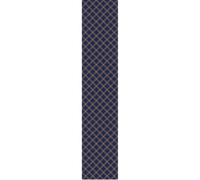 Ambiance Sticker Pre-Pasted Non-Woven Wallpaper Roll Retro Ornaments Navy Blue and Yellow Decorative Adhesive - 1 Roll H300 x W60 cm