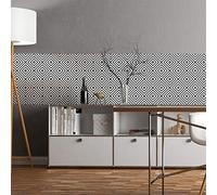 Ambiance Sticker Self-Adhesive Decorative Wall Decal Cement Tile for Bathroom and Kitchen Groenland - Pack of 9 Stickers of 20 x 20 cm