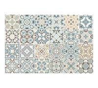 Ambiance Sticker Self-Adhesive Decorative Wall Decal Cement Tile for Bathroom and Kitchen Ornements Stylé - Pack of 24 Stickers of 10 x 10 cm