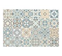 Ambiance Sticker Self-Adhesive Decorative Wall Decal Cement Tile for Bathroom and Kitchen Ornements Stylé - Pack of 24 Stickers of 15 x 15 cm