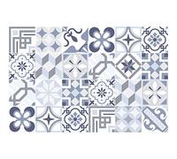 Ambiance Sticker Self-Adhesive Decorative Wall Decal Cement Tile for Bathroom and Kitchen Ornements Splendide - Pack of 24 Stickers of 10 x 10 cm