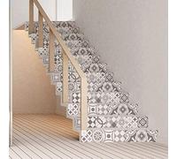 Ambiance Sticker Stair Sticker Peel and Stick Alamo Decorative Removable Stickers for Stair - 2 Strips of 15 cm x 105 cm