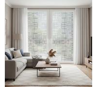 Ambiance Sticker Star Design Window Blackout Adhesive Roll - Anti-Static Anti-Glare Anti-UV Window Film - H45 cm x L1 m
