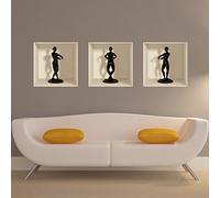 Ambiance Wall Sticker, Vinyl, Multicolored, 30x90cm