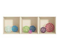 Ambiance Wall Sticker, Vinyl, Multicolored, 30x90cm